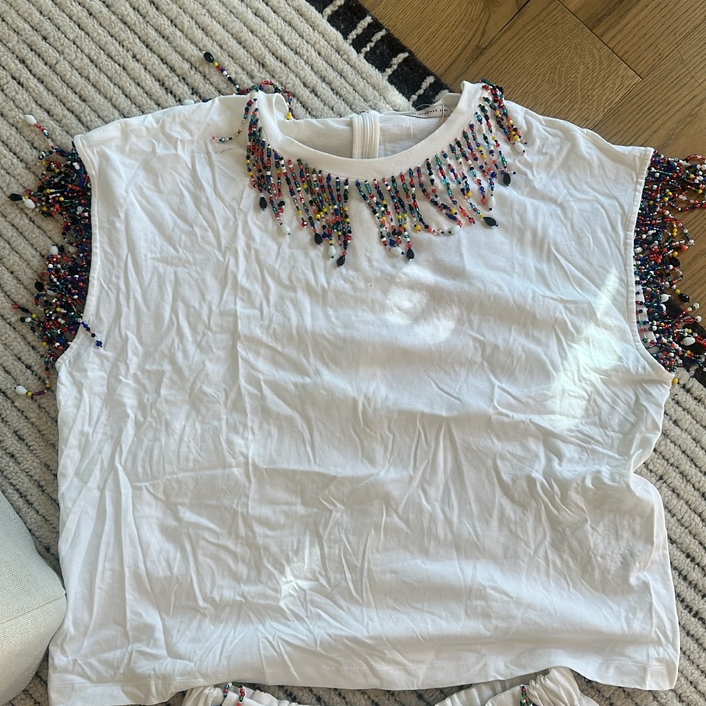 Christopher Kane Beaded Short Set - Picture 3 of 16